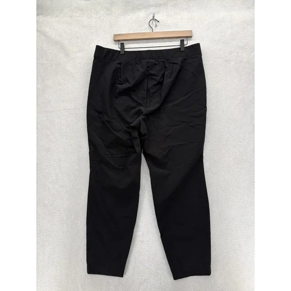 Lane Bryant Jogger Pants Womens 16 Black Tapered Zip Pocket Stretch Casual NWT - Picture 11 of 11
